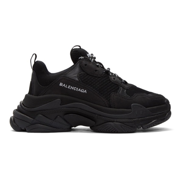Balenciaga Other - New Balenciaga Triple S Black Sneakers Men’s 9
